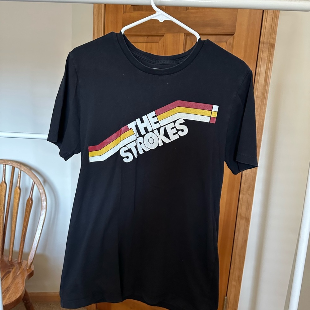 The Strokes Black Graphic T-Shirt